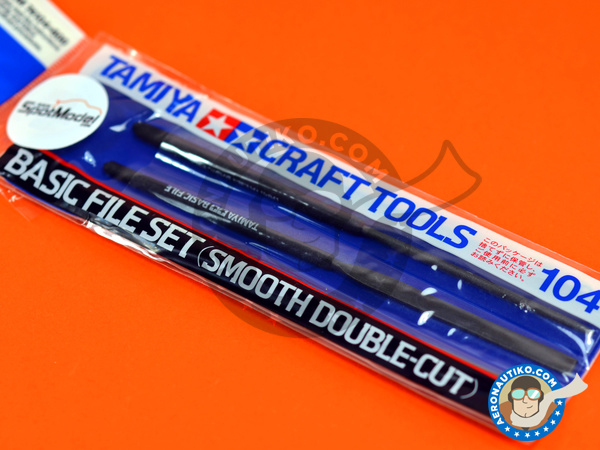 Image 2: Set de limas finas | Lima fabricado por Tamiya (ref. TAM74104)