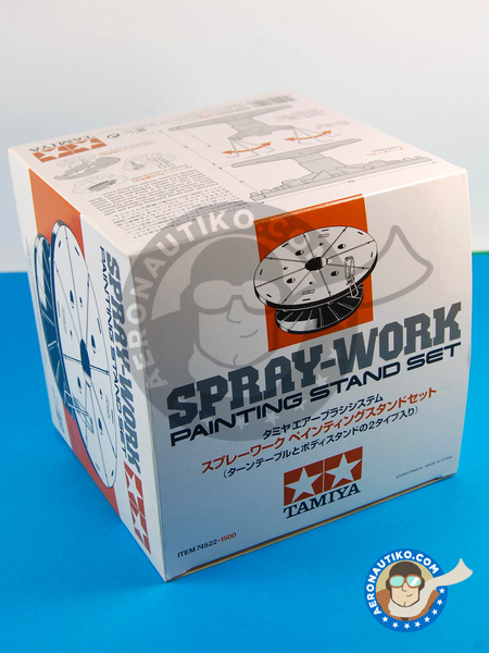 Spray-Work painting stand set | Tools manufactured by Tamiya (ref. TAM74522) image