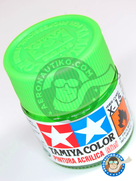 Light green X-15 | Acrylic paint manufactured by Tamiya (ref. TAM81515) image