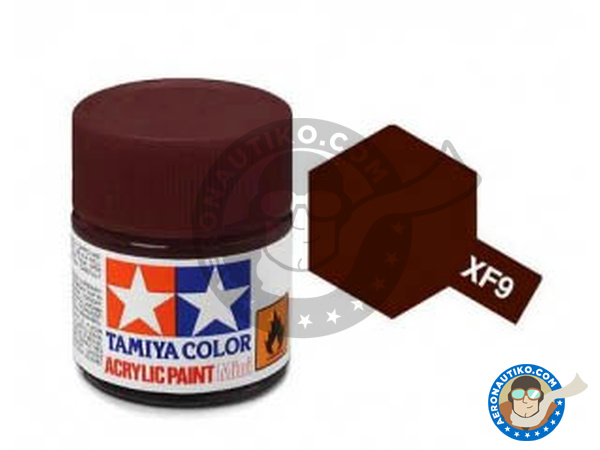 Image 1: Burdeos red - XF-9 | Acrylic paint manufactured by Tamiya (ref. TAM81709)