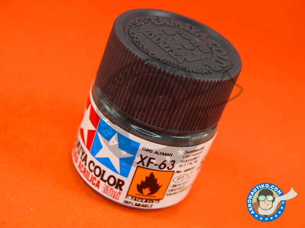 Image 1: German Grey XF-63 | Acrylic paint manufactured by Tamiya (ref. TAM81763)