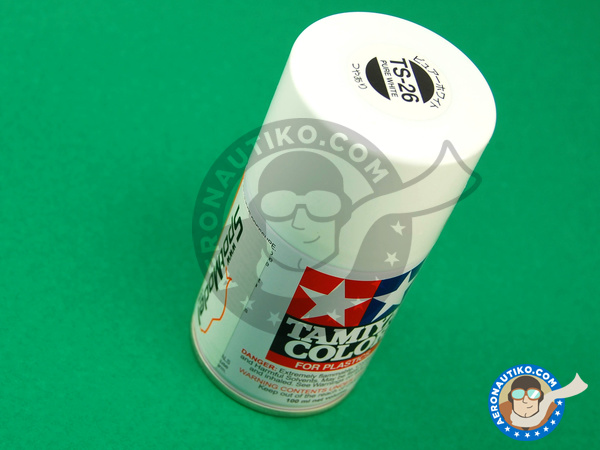 Image 1: Pure White TS-26 - 100ml | Spray manufactured by Tamiya (ref. TAM85026)