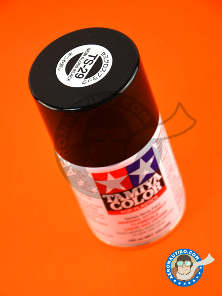 Semi Gloss Black TS-29 | Spray manufactured by Tamiya (ref. TAM85029) image