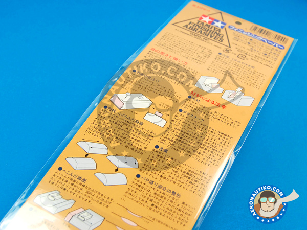 Image 3: Lijas de grano super fino - Finishing abrasives - Ultra fine set - 1 x 1200 - 2 x 1500 - 2 x 2000 | Lijas fabricado por Tamiya (ref. TAM87024)