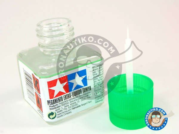 Image 1: Extra thin cement - 40ml | Glue manufactured by Tamiya (ref. TAM87038)