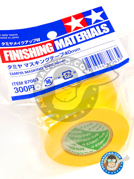 Masking Tape 40mm | Masks manufactured by Tamiya (ref. TAM87063) image
