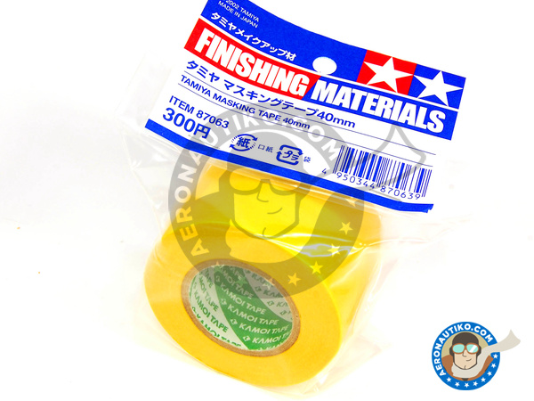 Image 1: Cinta de enmascarar de 40mm - Masking tape | Máscaras fabricado por Tamiya (ref. TAM87063)