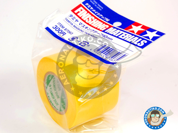 Image 2: Cinta de enmascarar de 40mm - Masking tape | Máscaras fabricado por Tamiya (ref. TAM87063)