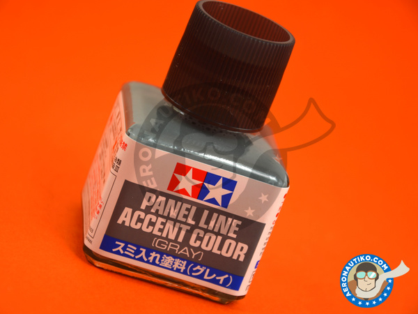 Tamiya: Paint - Panel line accent color brown - for all kits (ref