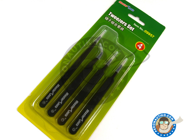 Image 2: Tweezers set | Tools manufactured by Trumpeter (ref. 09957)