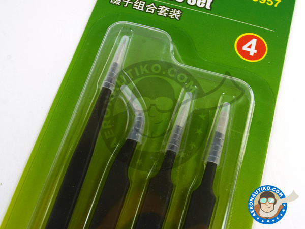 Image 3: Tweezers set | Tools manufactured by Trumpeter (ref. 09957)