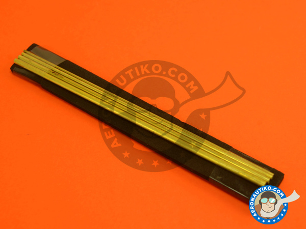 Image 1: Pipe set A:  1,3 mm, 1,8 mm, 2,3 mm and 2,8mm x 130mm | Material manufactured by Wave Corporation (ref. OP-587)