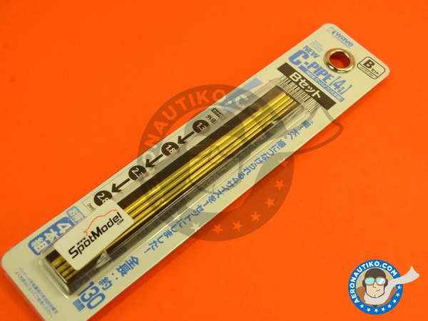 Image 3: Pipe set A:  1,3 mm, 1,8 mm, 2,3 mm and 2,8mm x 130mm | Material manufactured by Wave Corporation (ref. OP-587)