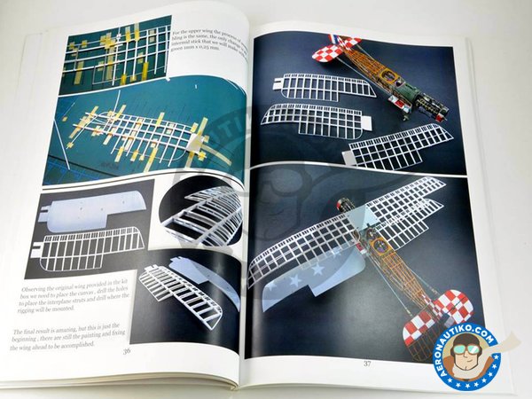 Image 3: Libro Bristol F.2B "The Crocodile" de Jose María Martínez Fernández | Libro fabricado por Wings and Rigging (ref. 2)