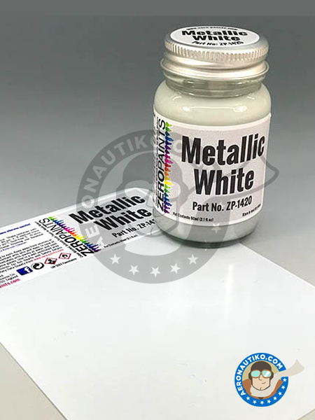 Metallic White | Paint manufactured by Zero Paints (ref. ZP-1420) image