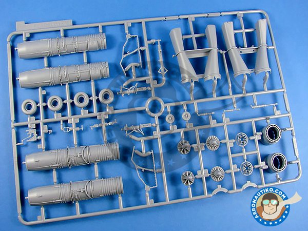 Image 6: F-4S Phantom II || Super Wings Series No.5 | Airplane kit in 1/48 scale manufactured by Zoukei-Mura (ref. SWS48-05)