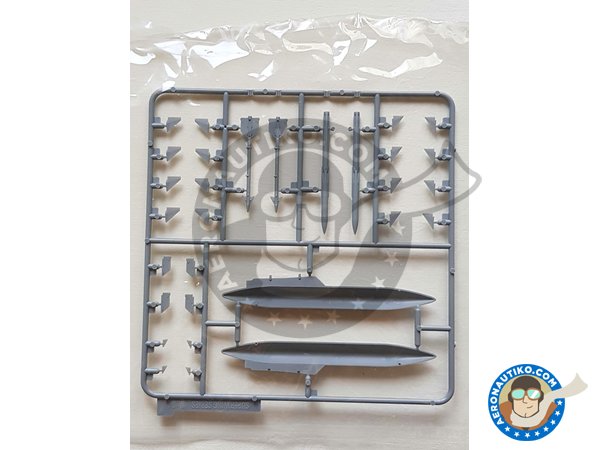 Image 5: F-4J Phantom Navy | Airplane kit in 1/48 scale manufactured by Zoukei-Mura (ref. SWS48-09)