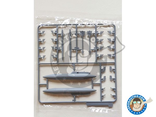 Image 7: F-4J Phantom Navy | Airplane kit in 1/48 scale manufactured by Zoukei-Mura (ref. SWS48-09)