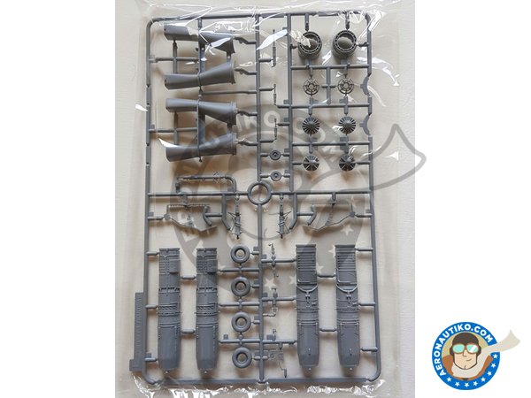 Image 8: F-4J Phantom Navy | Airplane kit in 1/48 scale manufactured by Zoukei-Mura (ref. SWS48-09)