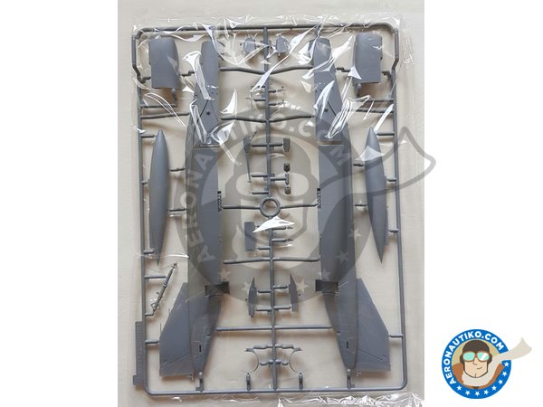 Image 10: F-4J Phantom Navy | Airplane kit in 1/48 scale manufactured by Zoukei-Mura (ref. SWS48-09)