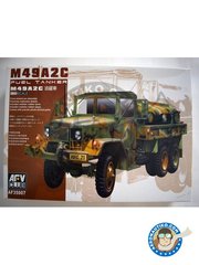 <a href="https://www.aeronautiko.com/product_info.php?products_id=51477">2 &times; AFV Club: Truck 1/35 scale - M-49A2C Fuel Tanker - photo-etched parts, plastic parts, rubber parts, water slide decals and assembly instructions</a>