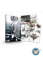 <a href="https://www.aeronautiko.com/product_info.php?products_id=51093">2 &times; AK Interactive: Libro - REACTORES LEGENDARIOS DE LA US NAVY</a>
