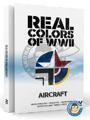<a href="https://www.aeronautiko.com/product_info.php?products_id=51257">2 &times; AK Interactive: Book - Book Real Colors of WWII aircraft. - for Real Colors Air of AK Interactive</a>