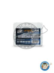 <a href="https://www.aeronautiko.com/product_info.php?products_id=51834">2 &times; AK Interactive: Air Series Set - Set de pinturas  de la Luftwaffe desde la dcada de 1990 en adelante. - 5 botes de 17 ml - para  todos los kits</a>