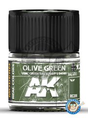 <a href="https://www.aeronautiko.com/product_info.php?products_id=51491">1 &times; AK Interactive: Real color - Olive green. RAL 6003 / FS 34095. USMC Green. 10ml - for all kits</a>