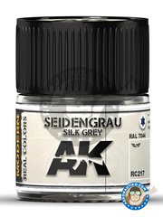 <a href="https://www.aeronautiko.com/product_info.php?products_id=51504">4 &times; AK Interactive: Real color - Silk grey RAL 7044. Seidengrau. - for all kits</a>