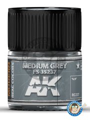 <a href="https://www.aeronautiko.com/product_info.php?products_id=51514">2 &times; AK Interactive: Real color - Gris medio FS 35237. 10ml - para todos los kits</a>