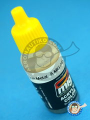 <a href="https://www.aeronautiko.com/product_info.php?products_id=18090">2 &times; AMMO of Mig Jimenez: Acrylic paint - Gun Metal  - 17ml - for all kits</a>