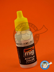 AMMO of Mig Jimenez: Clearcoat - Glossy Varnish - 17ml - for all kits image