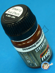 <a href="https://www.aeronautiko.com/product_info.php?products_id=18101">1 &times; AMMO of Mig Jimenez: Enamel paint - Streaking Rust Effects - 30ml - for all kits or dioramas</a>