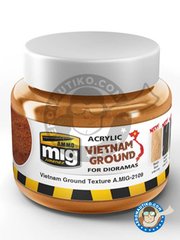 <a href="https://www.aeronautiko.com/product_info.php?products_id=51383">1 &times; AMMO of Mig Jimenez: Pigments - Vietnam ground - for all kits, dioramas or scenes</a>