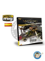 <a href="https://www.aeronautiko.com/product_info.php?products_id=51073">1 &times; AMMO of Mig Jimenez: Book - Modelling School: Initiation to Aircraft Weathering</a>
