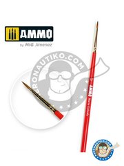 <a href="https://www.aeronautiko.com/product_info.php?products_id=51985">2 &times; AMMO of Mig Jimenez: Brush - 1.7 AMMO Marta Kolinsky Brush</a>