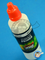 AMMO of Mig Jimenez: Primer - White Primer - 60 ml - for Airbrush or brush image