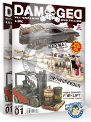 Abteilung 502: Magazine - DAMAGED Magazine ISSUE 01. In english