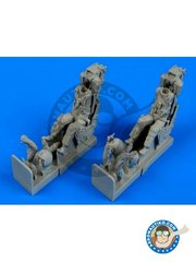 <a href="https://www.aeronautiko.com/product_info.php?products_id=51305">1 &times; Aerobonus: Figure 1/48 scale - F-4B/N/J/S US Navy pilot & operator w/ ejection seats - resin parts and assembly instructions - for all kits</a>
