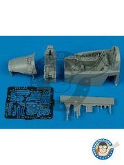 <a href="https://www.aeronautiko.com/product_info.php?products_id=51857">1 &times; Aires: Cockpit set 1/72 scale -  A-7D Corsair II - photo-etched parts and resin parts - for Hobby Boss kits</a>