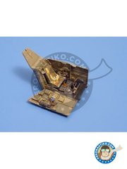 <a href="https://www.aeronautiko.com/product_info.php?products_id=45292">1 &times; Aires: Cockpit set escala 1/48 - Messerschmitt Bf 109E cockpit set - fotograbados, piezas de resina y manual de instrucciones - para kit de Tamiya</a>