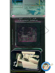 <a href="https://www.aeronautiko.com/product_info.php?products_id=51939">1 &times; Aires: Cockpit set 1/48 scale - A-7D CORSAIR II cockpit set - photo-etched parts, plastic parts and resin parts - for Hasegawa kits</a>