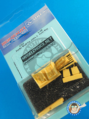 Aires: Gun bay 1/48 scale - Focke-Wulf Fw 190 Wrger A-3 - resin parts - for Tamiya kit