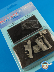 Aires: Cockpit set 1/48 scale - Focke-Wulf Fw 190 Wrger A-8/A-8 R2 - photo-etch and resin parts - for Tamiya kit