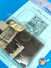 Aires: Cockpit set 1/48 scale - McDonnell Douglas F/A-18 Hornet E - resins - for Revell kit