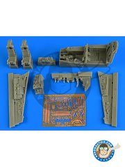 <a href="https://www.aeronautiko.com/product_info.php?products_id=51558">1 &times; Aires: Cockpit set 1/48 scale - F-4J Phantom II cockpit set (early version) - photo-etched parts and resin parts - for Zoukei-Mura kits</a>