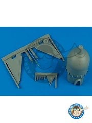 <a href="https://www.aeronautiko.com/product_info.php?products_id=51708">2 &times; Aires: Detail up set 1/72 scale - Mistel 2 conversion set Version 2 - resin parts - for Hasegawa kits</a>