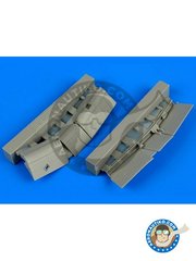 <a href="https://www.aeronautiko.com/product_info.php?products_id=51710">1 &times; Aires: Flaps escala 1/72 - Flaps para el F4U-1 Corsair U-1 - piezas de plstico y manual de instrucciones - para kits de Tamiya</a>