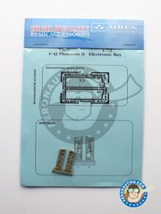 <a href="https://www.aeronautiko.com/product_info.php?products_id=51588">1 &times; Aires: Electronic bay 1/72 scale - Electronic bay for F-4 Phantom II J - photo-etched parts, resin parts and assembly instructions - for Academy kits</a>